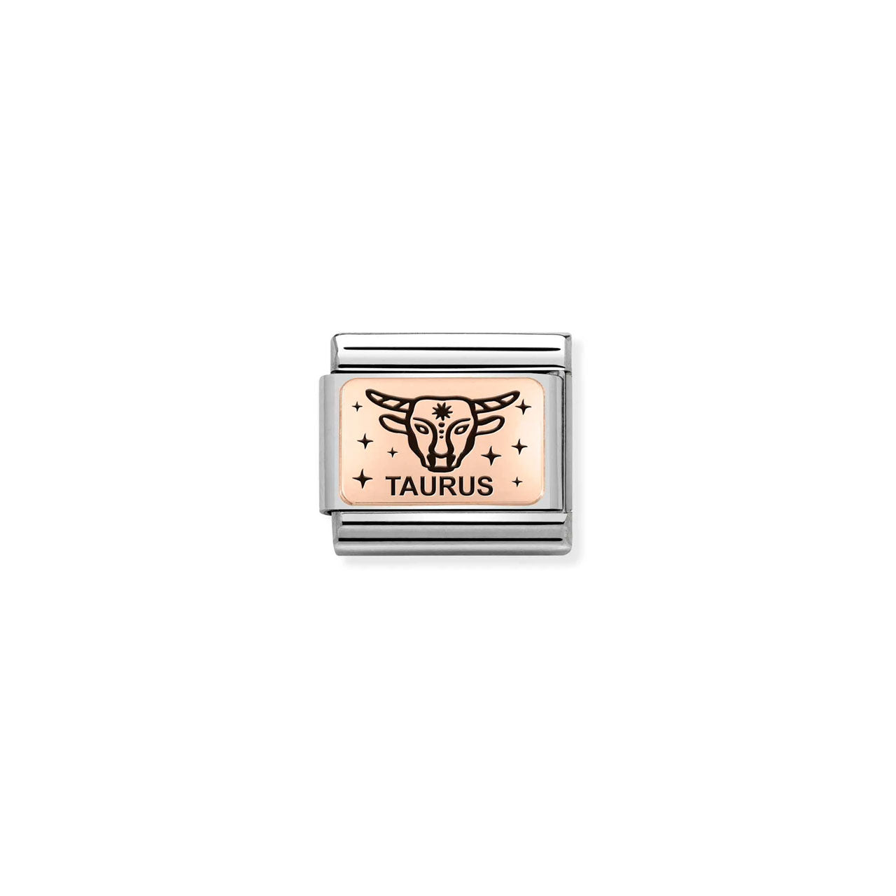 Composable Classic Link 430112/02Taurus In 9k Rose Gold
