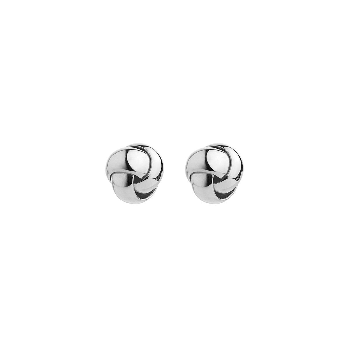 Floret Silver Stud Earrings