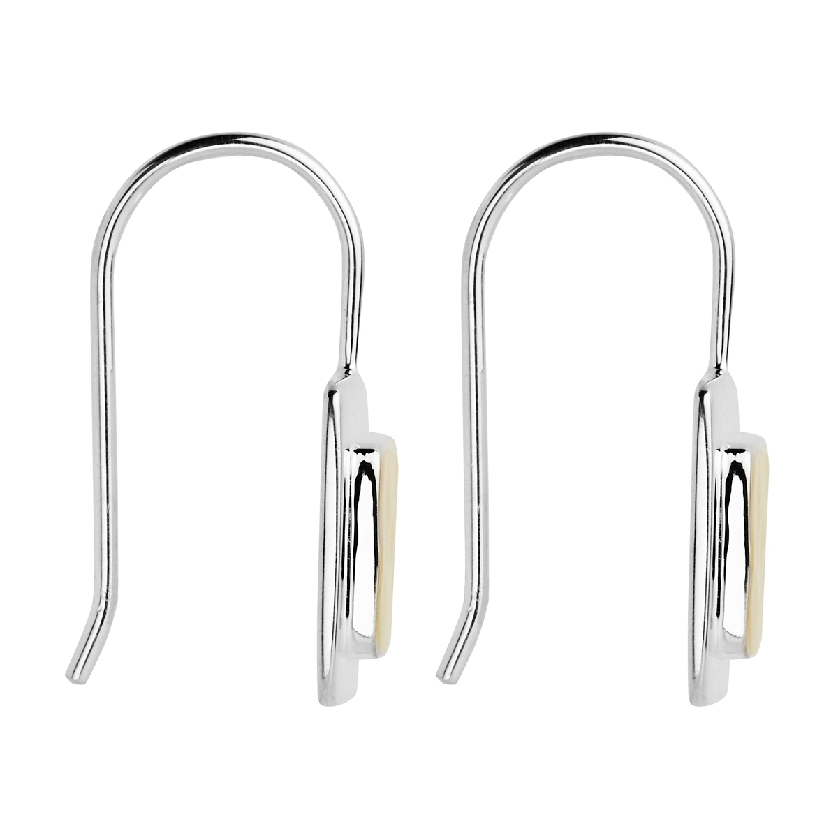 Oasis Two-Tone Earrings