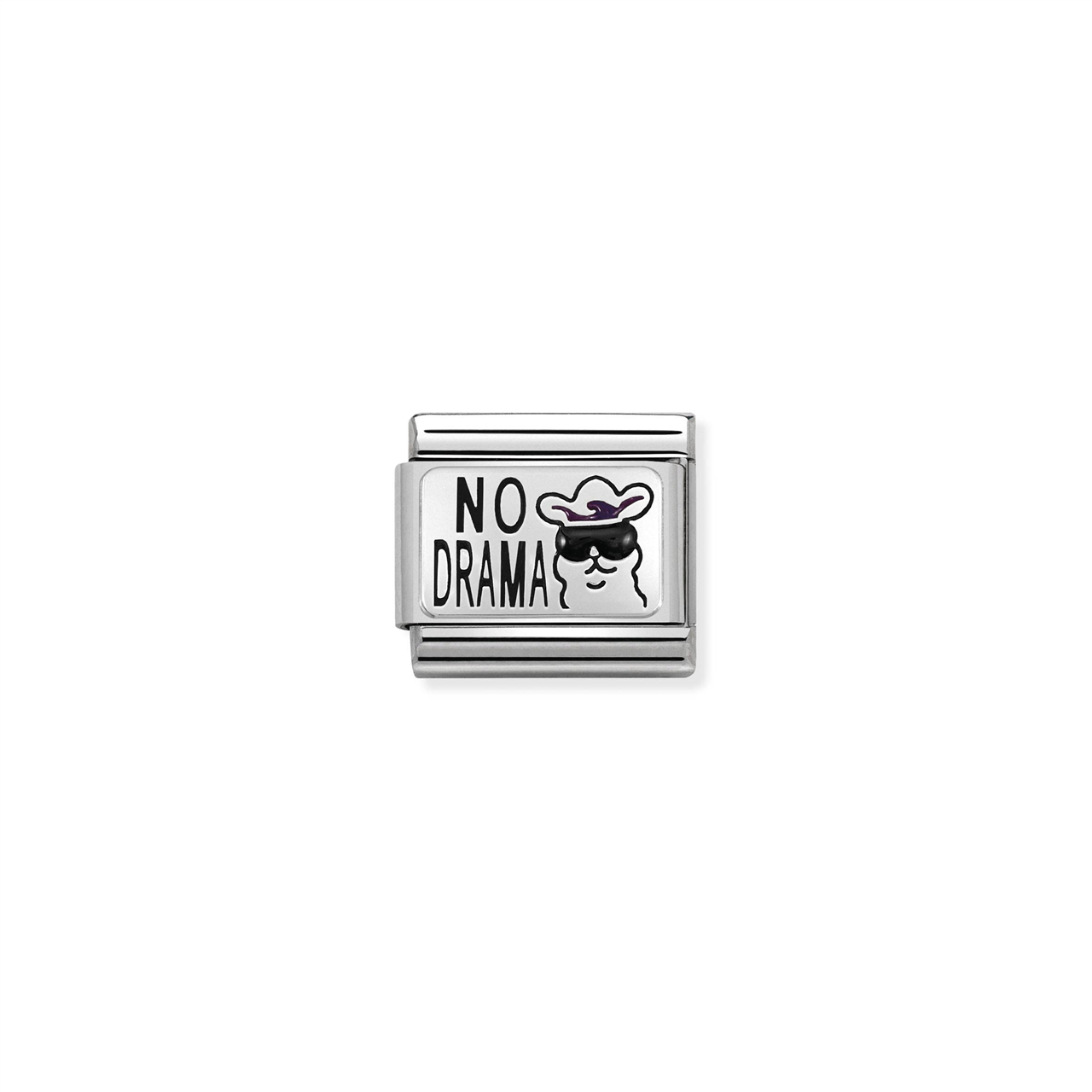 Composable Classic Link 330102/50 Silver No Drama Llama