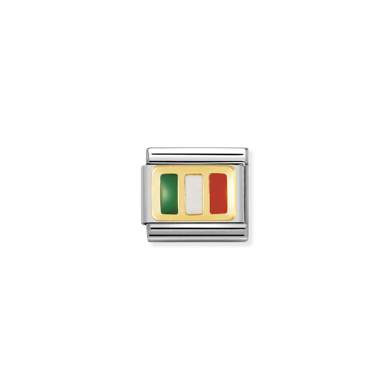 Composable Classic Link 030234/10 Ireland Flag in 18k Gold