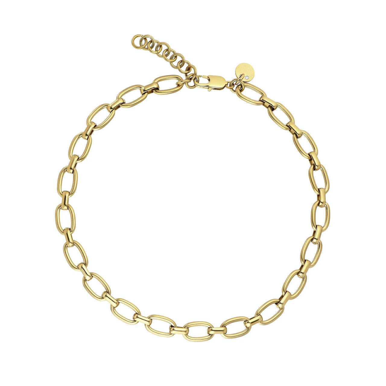 Jam Shiny Gold Necklace