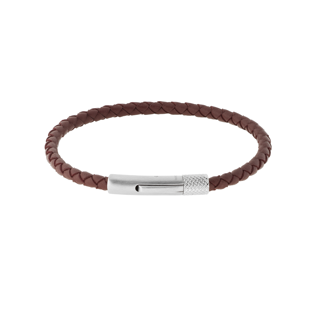 Dandy Mens Driver 28mm Red Leather Bracelet