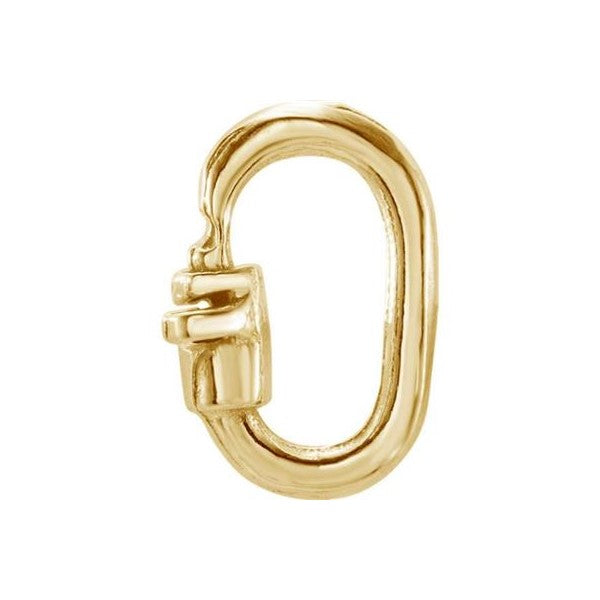 9k Yellow Gold 5.5mm Link Lock