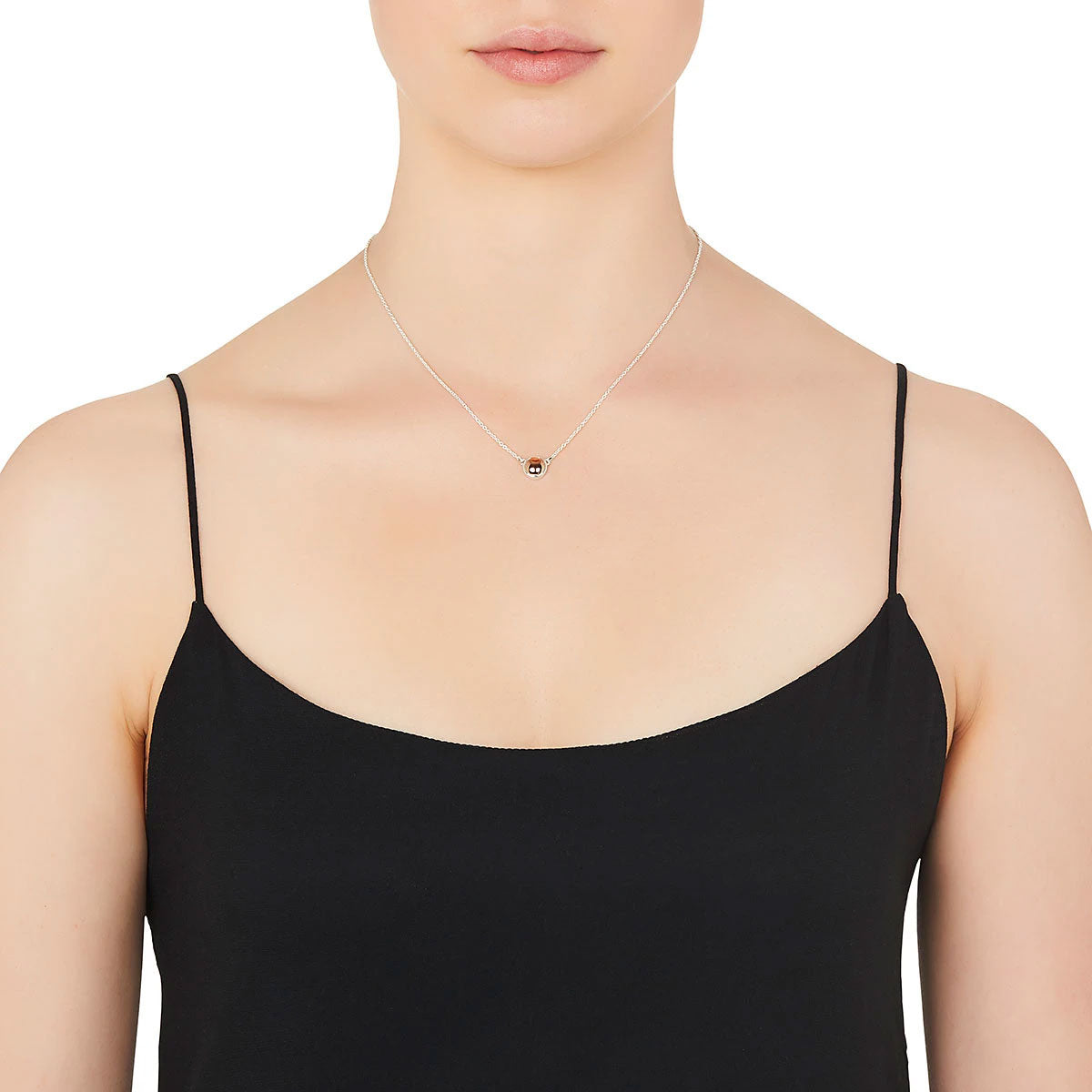 Rosy Glimmer Necklace