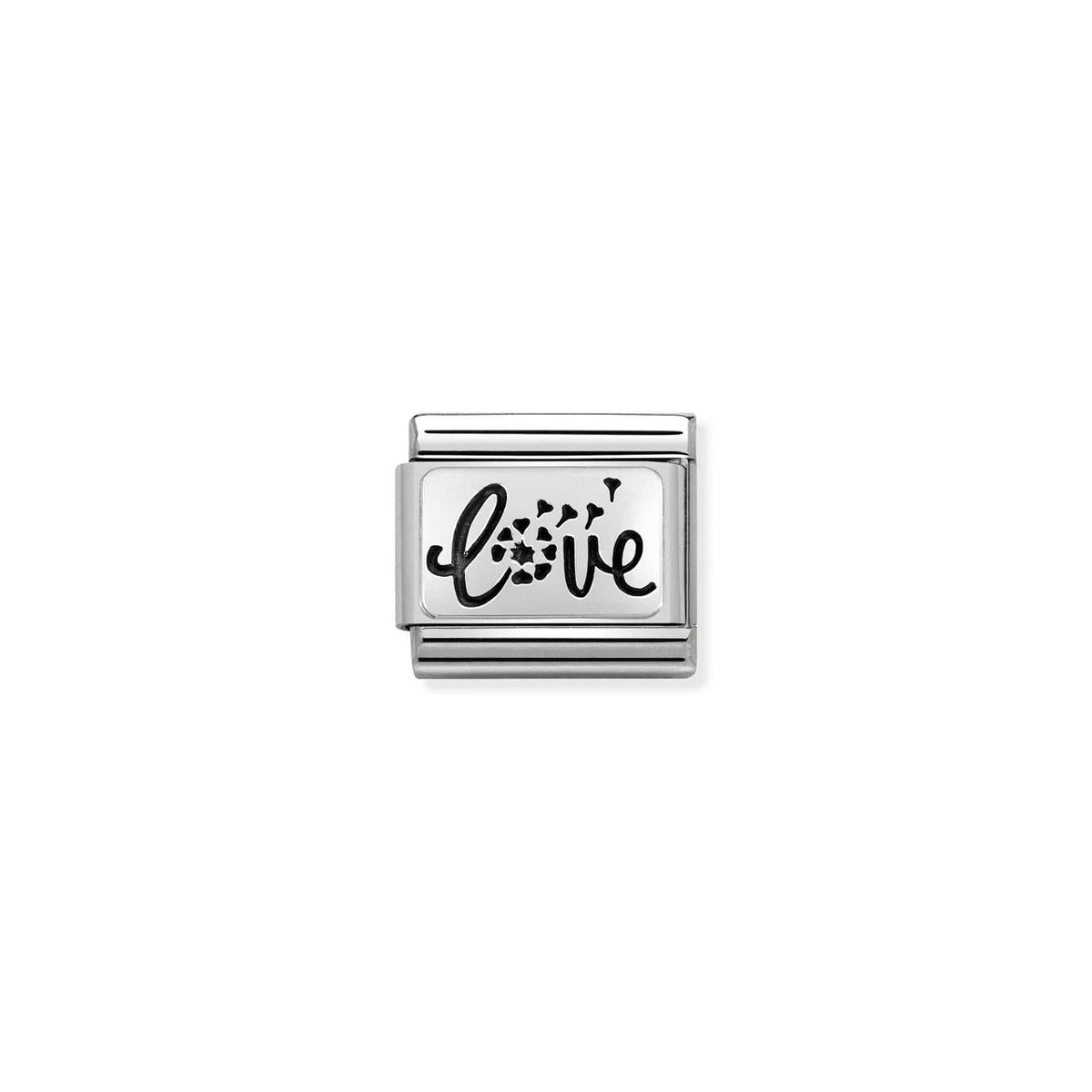 Composable Classic Link 330109/59 Love With Dandelion In Silver