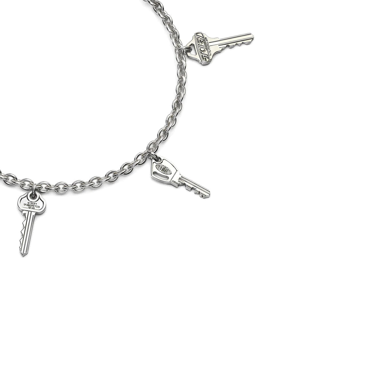 Mini Key Charm Bracelet