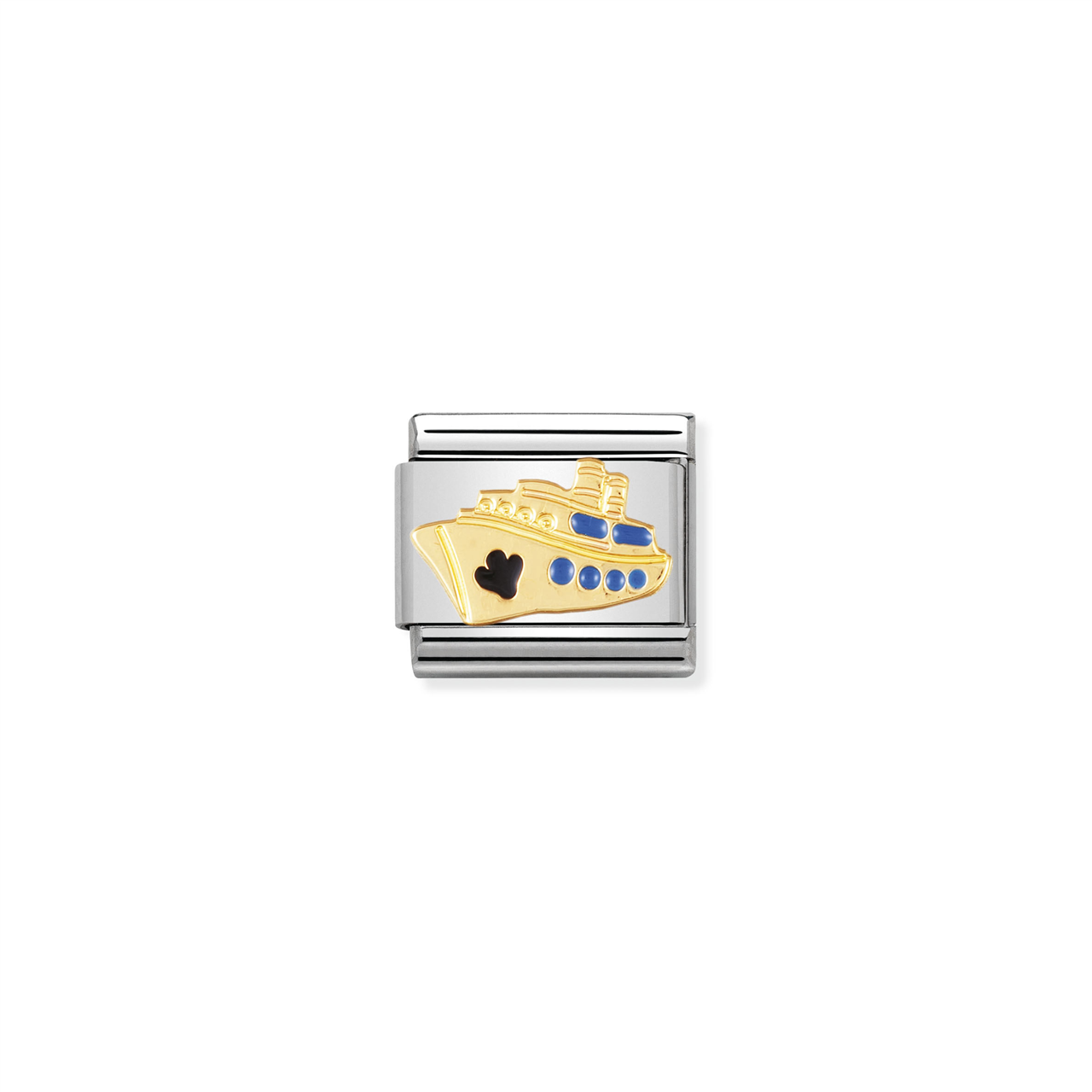 Composable Classic Link 030210/12 Cruise Ship in 18k Gold