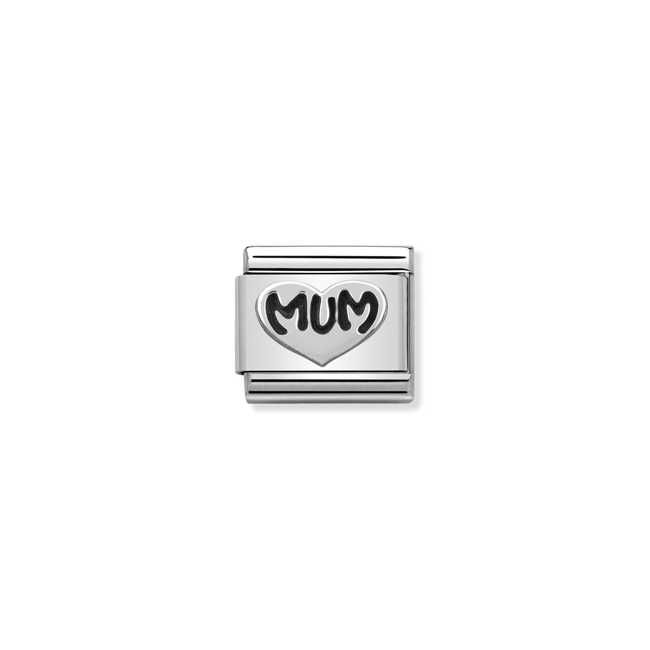 Composable Classic Link 330101/12 Silver Mum Heart
