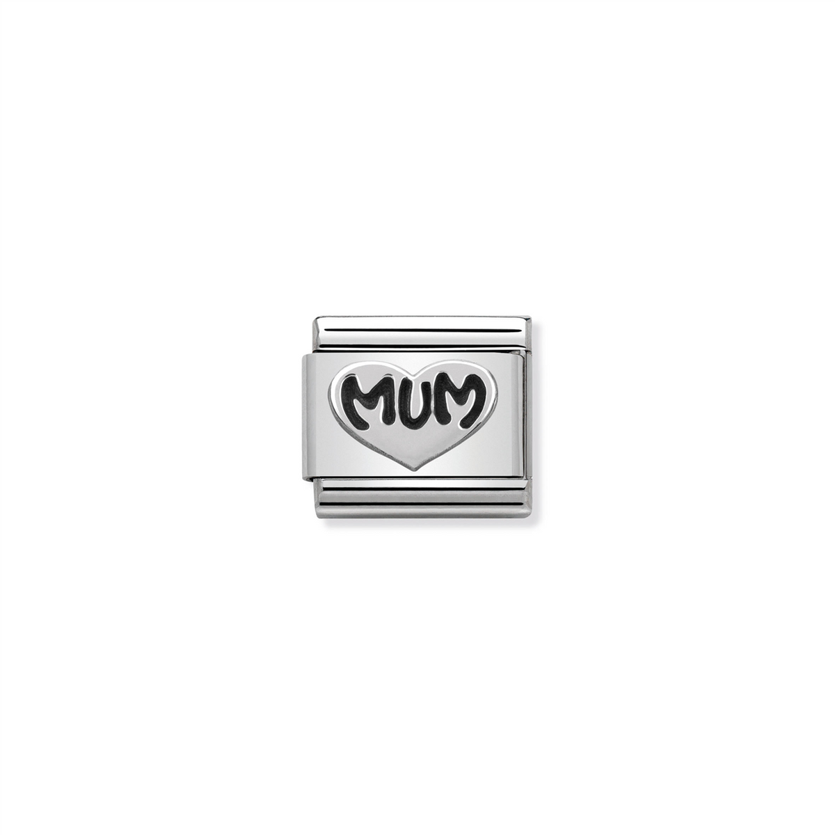 Composable Classic Link 330101/12 Silver Mum Heart
