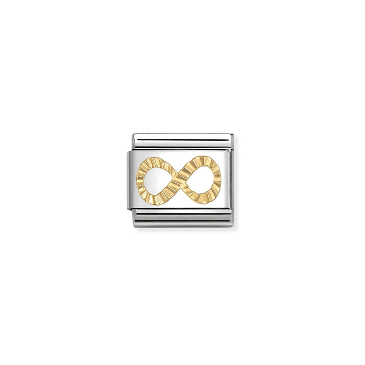 Composable Classic Link 030149/66 Etched Infinity In 18K Gold