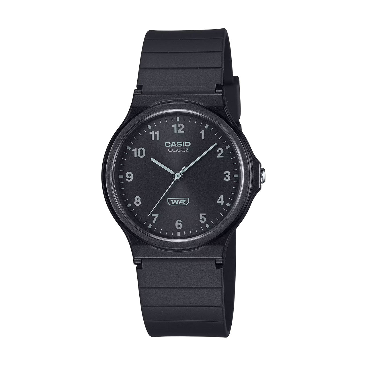 Casio Ladies Bio-Based Black Resin Band Watch - MQ24B-1B