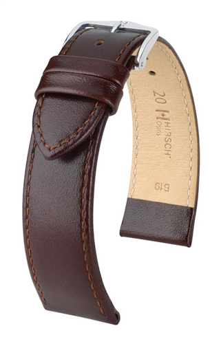 Osiris - 22mm Brown Long Leather Watch Strap