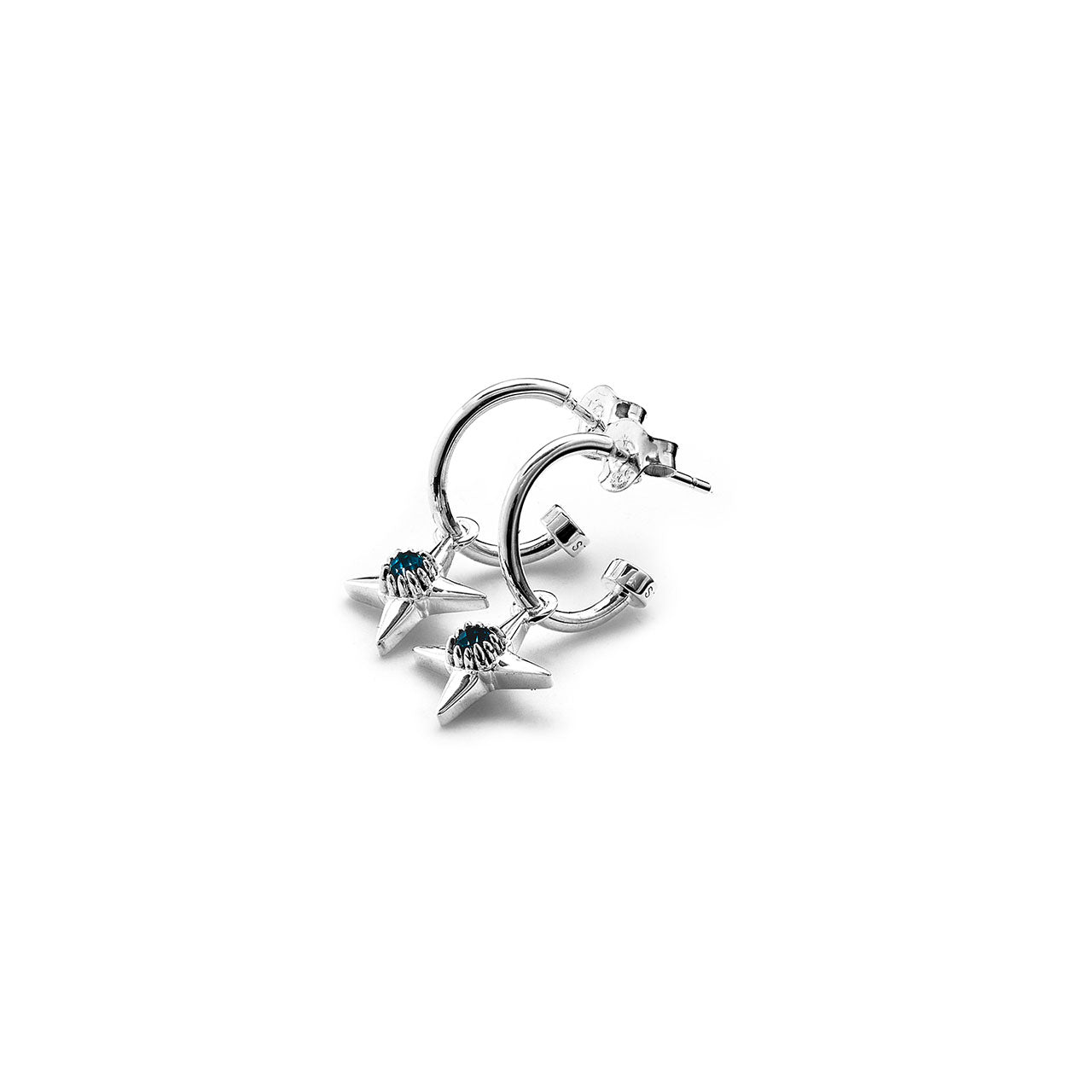 Ninja Star Anchor Sleeper Earrings