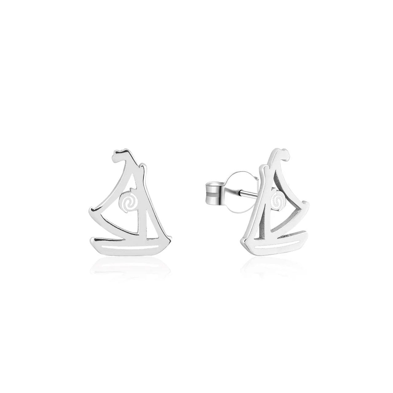 Disney - Sterling Silver Princess Moana Wayfarer Stud Earrings