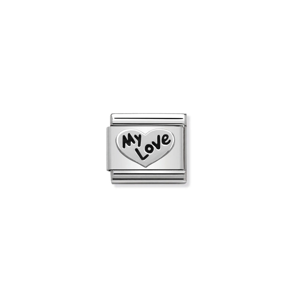 Composable Classic Link 330101/09 Heart My Love In 925 Silver