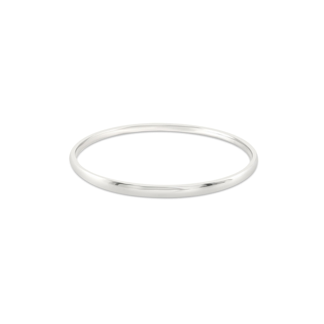Sterling Silver 6" 3/4 Golf Bangle