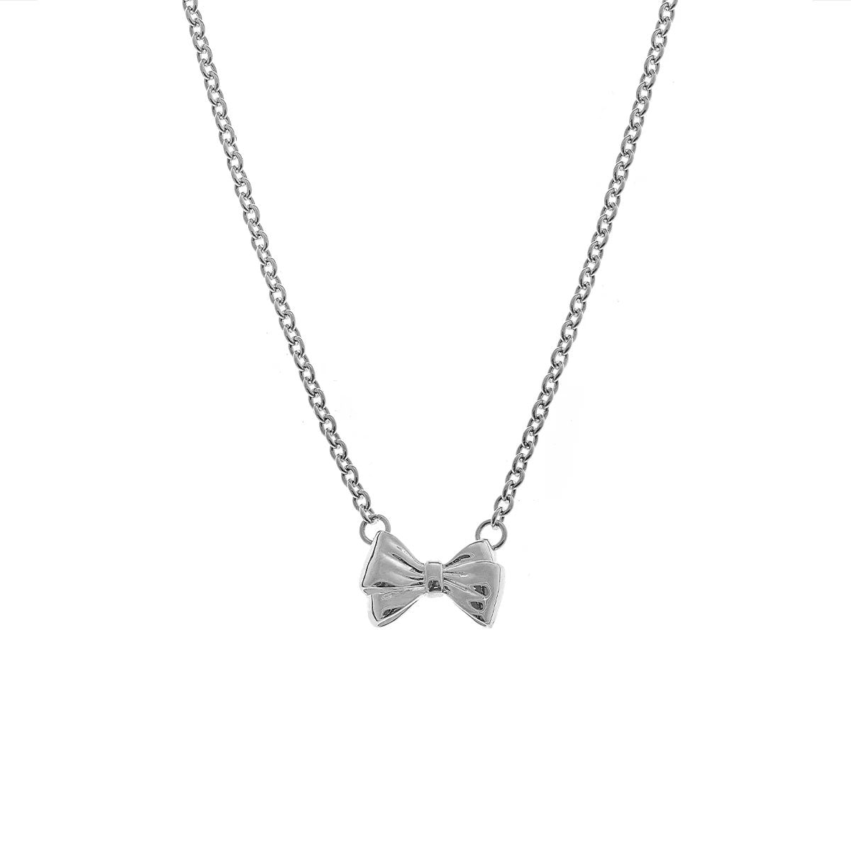 Twin Bow Necklace