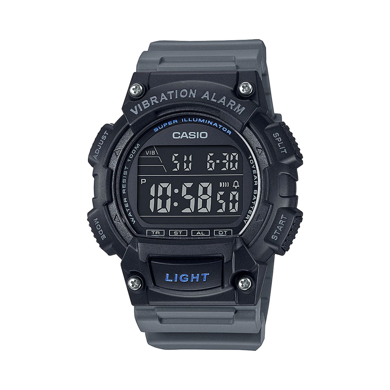 Casio Digital Runners Watch - W736H-8B