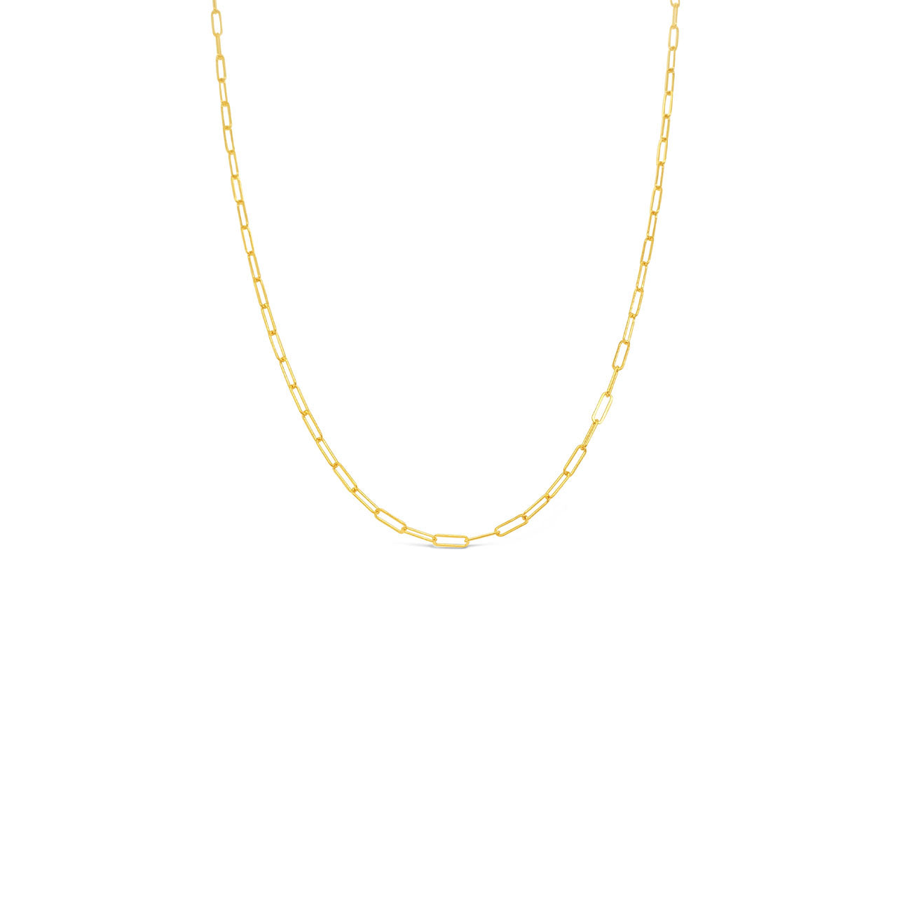 14/20 Gold Filled 45cm Paperclip Chain