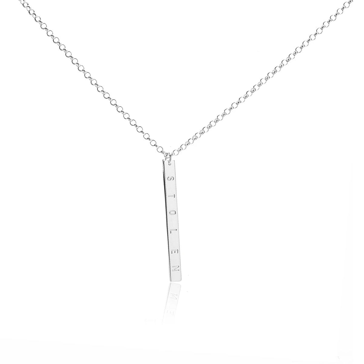 Stolen Bar Necklace