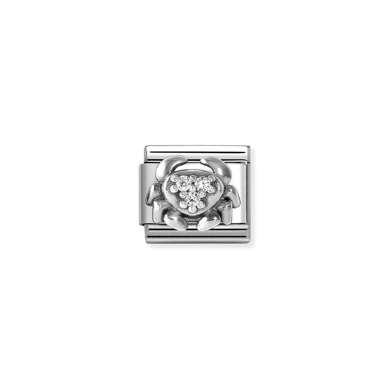 Composable Classic Link 330326/04 Cancer With CZ In 925 Silver