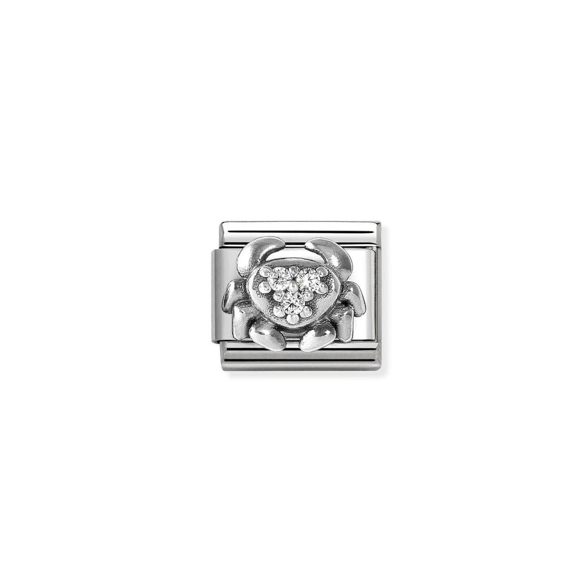 Composable Classic Link 330326/04 Cancer With CZ In 925 Silver