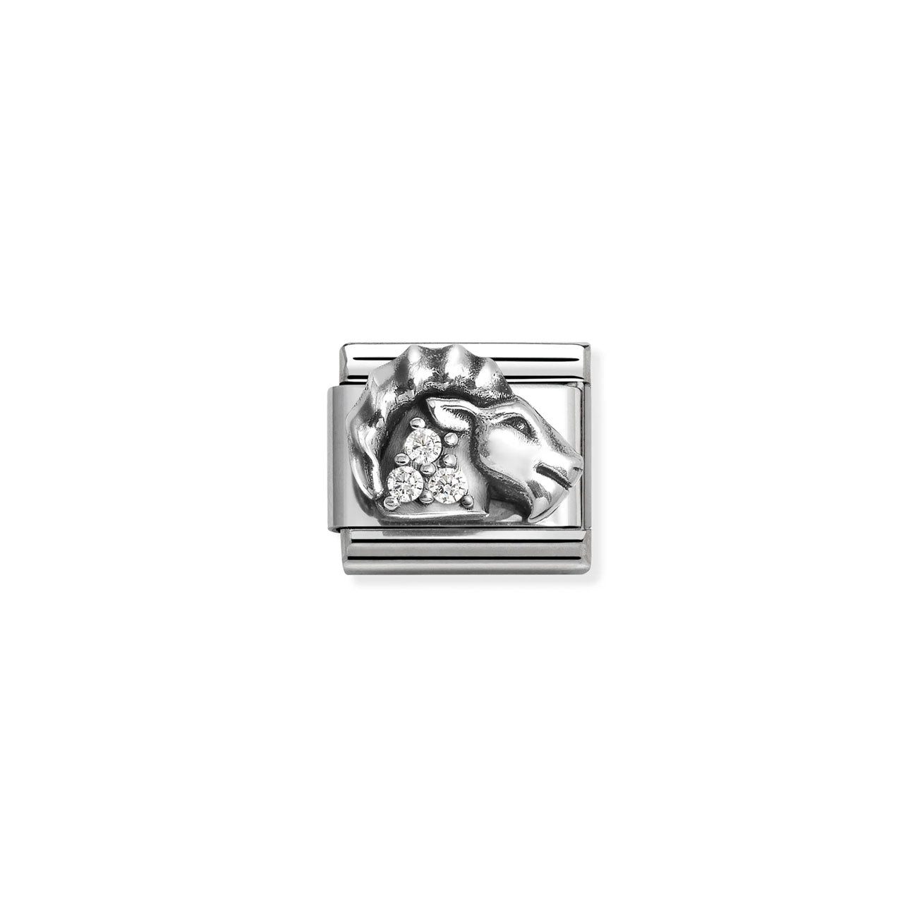 Composable Classic Link 330326/10 Capricorn With CZ In 925 Silver