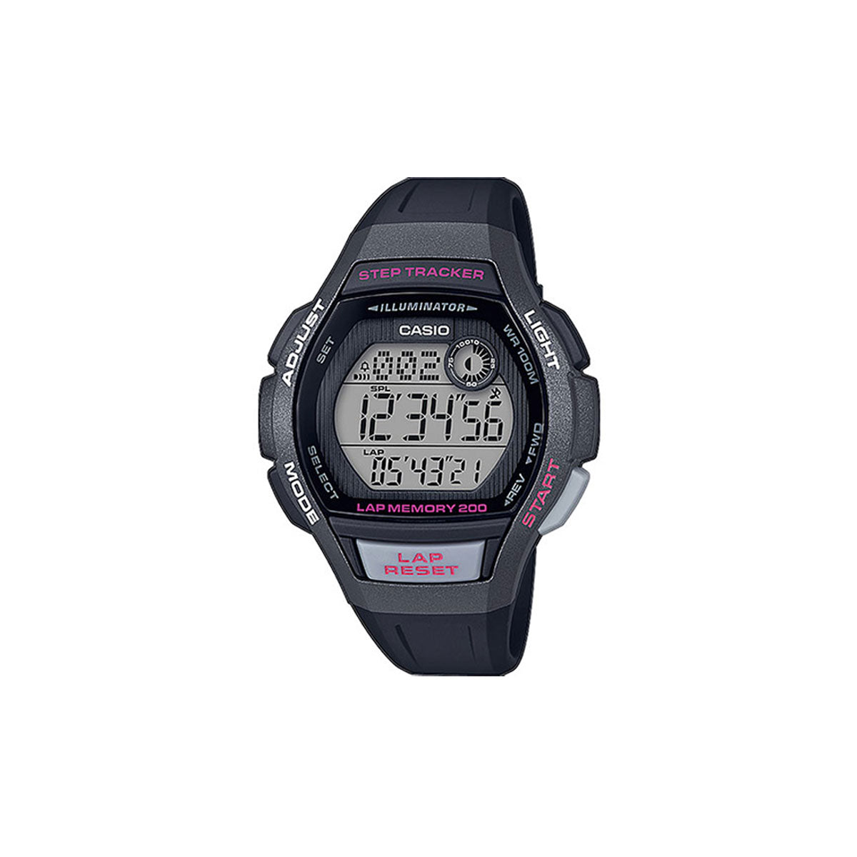 Digital Sports Steptracker Watch - LWS2000H-1A