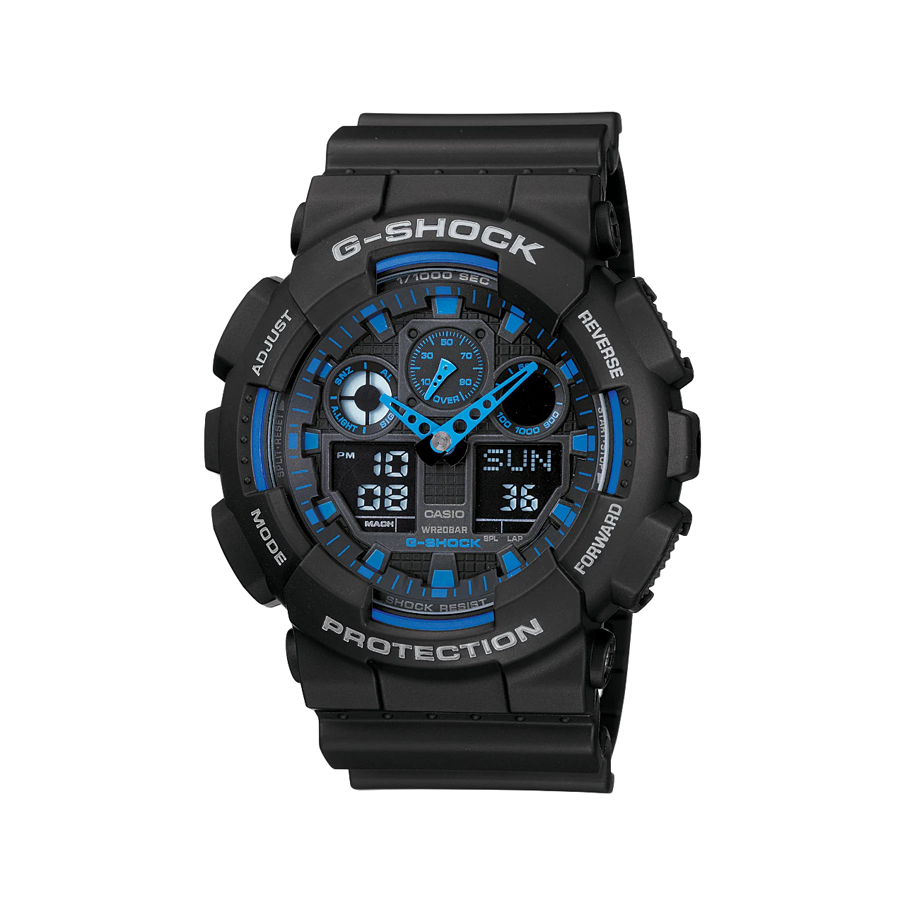 G-Shock - Black/Blue GA110 Series - GA100-1A2