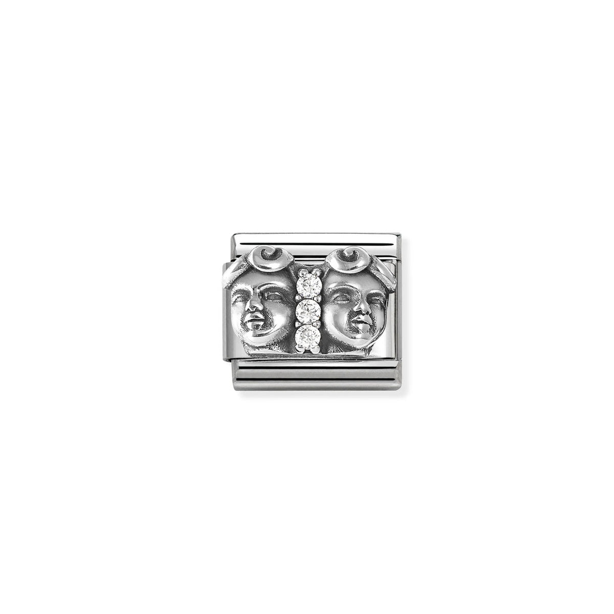 Composable Classic Link 330326/03 Gemini With CZ In 925 Silver