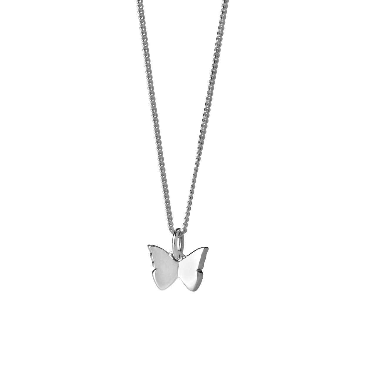Sterling Silver Mini Butterfly Necklace