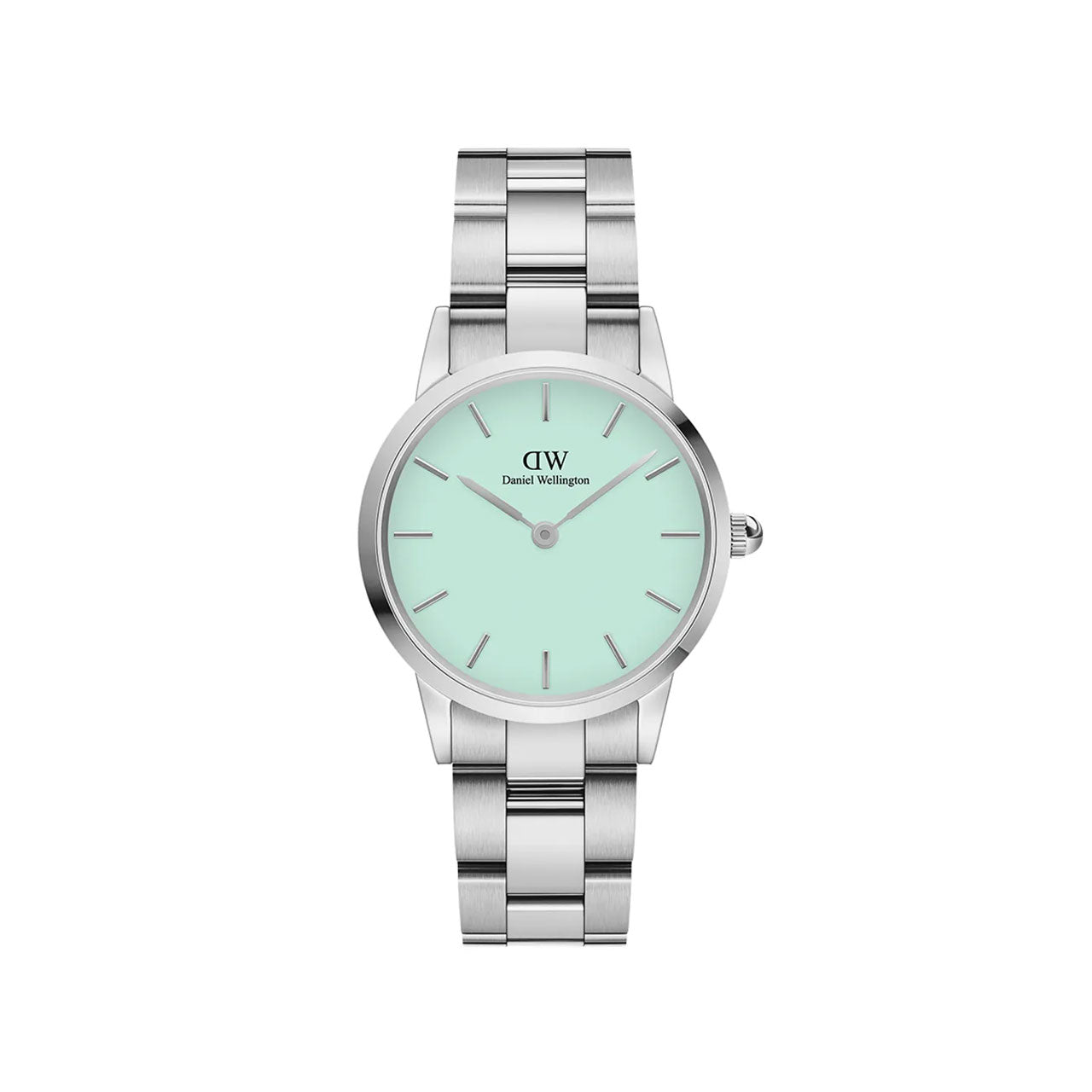 Iconic Link Mint 28mm - Silver & Pastel Green Watch