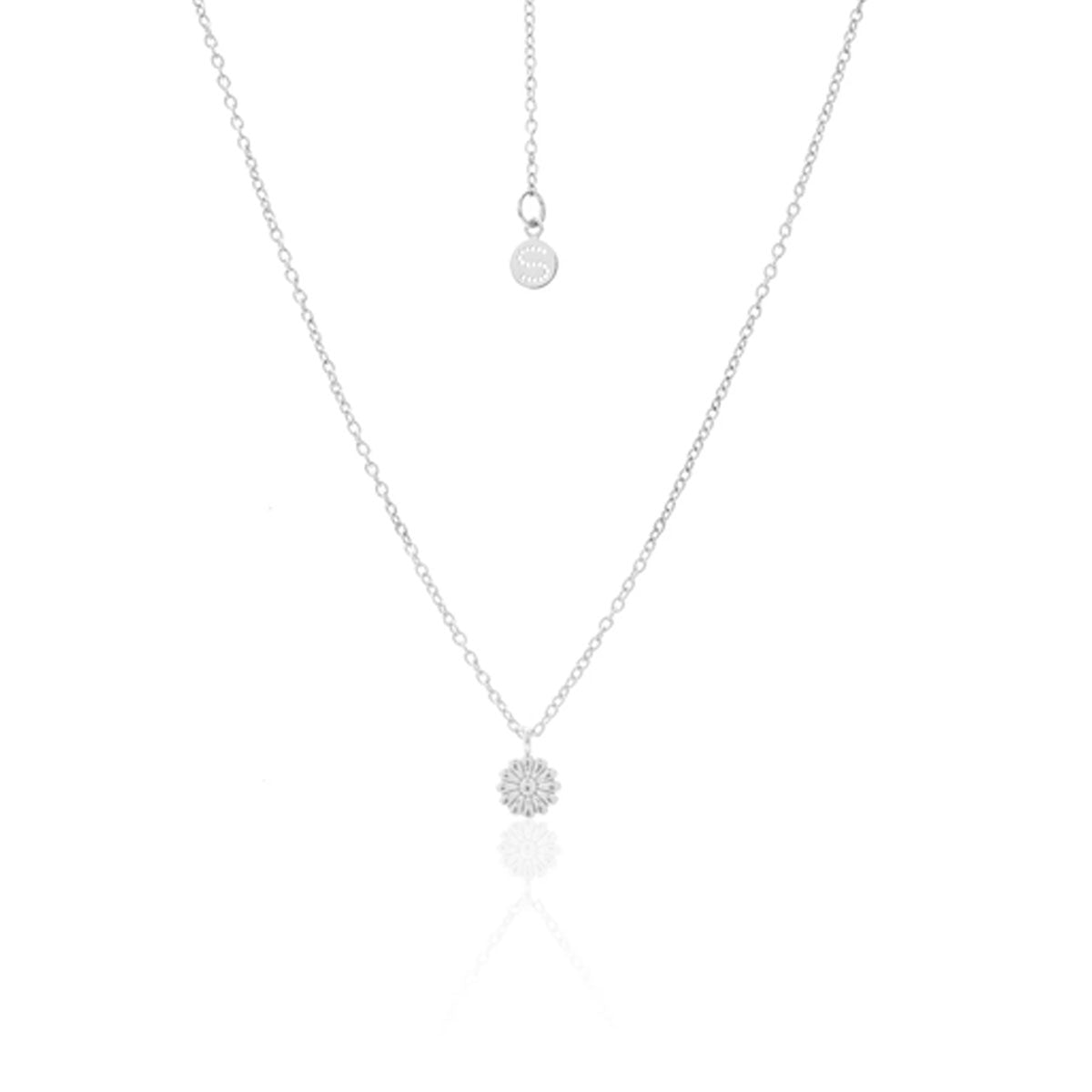 Daisy Necklace (Silver)