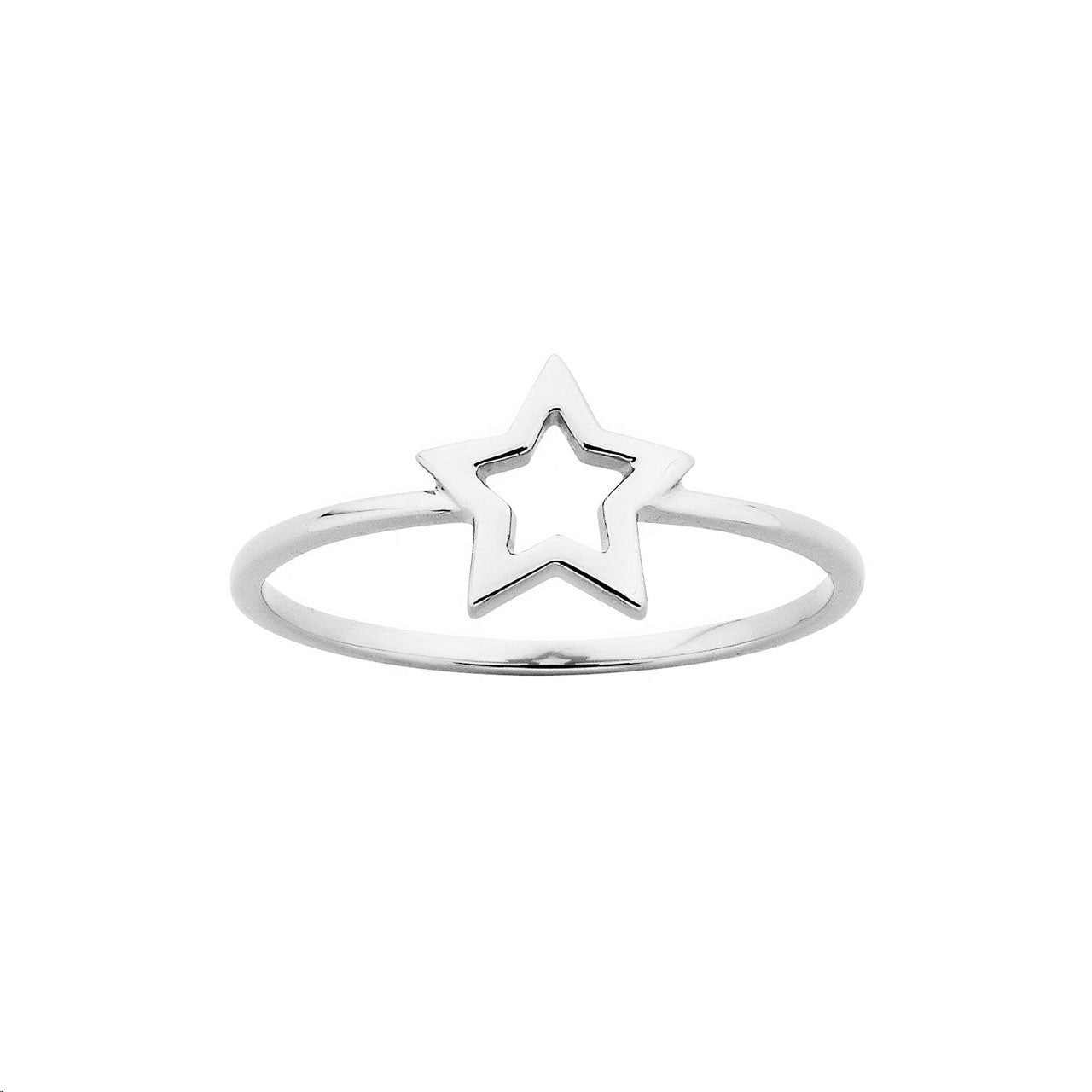 Sterling Silver Mini Star Ring