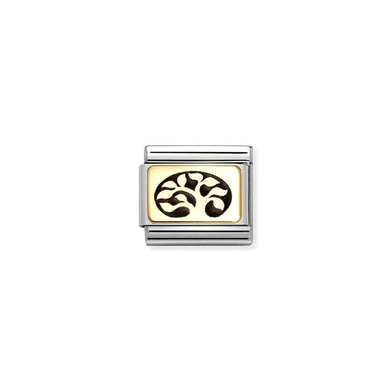Tree of Life Link 030166/35 in 18k Gold and Enamel