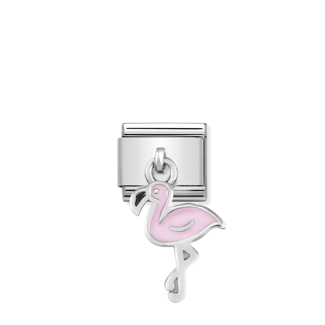 Composable Classic Link 331805/12 Pink Flamingo Pendant