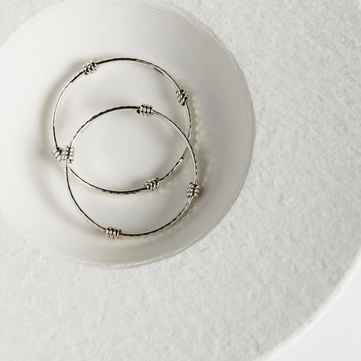 Silver Amarres Bangle (64mm)