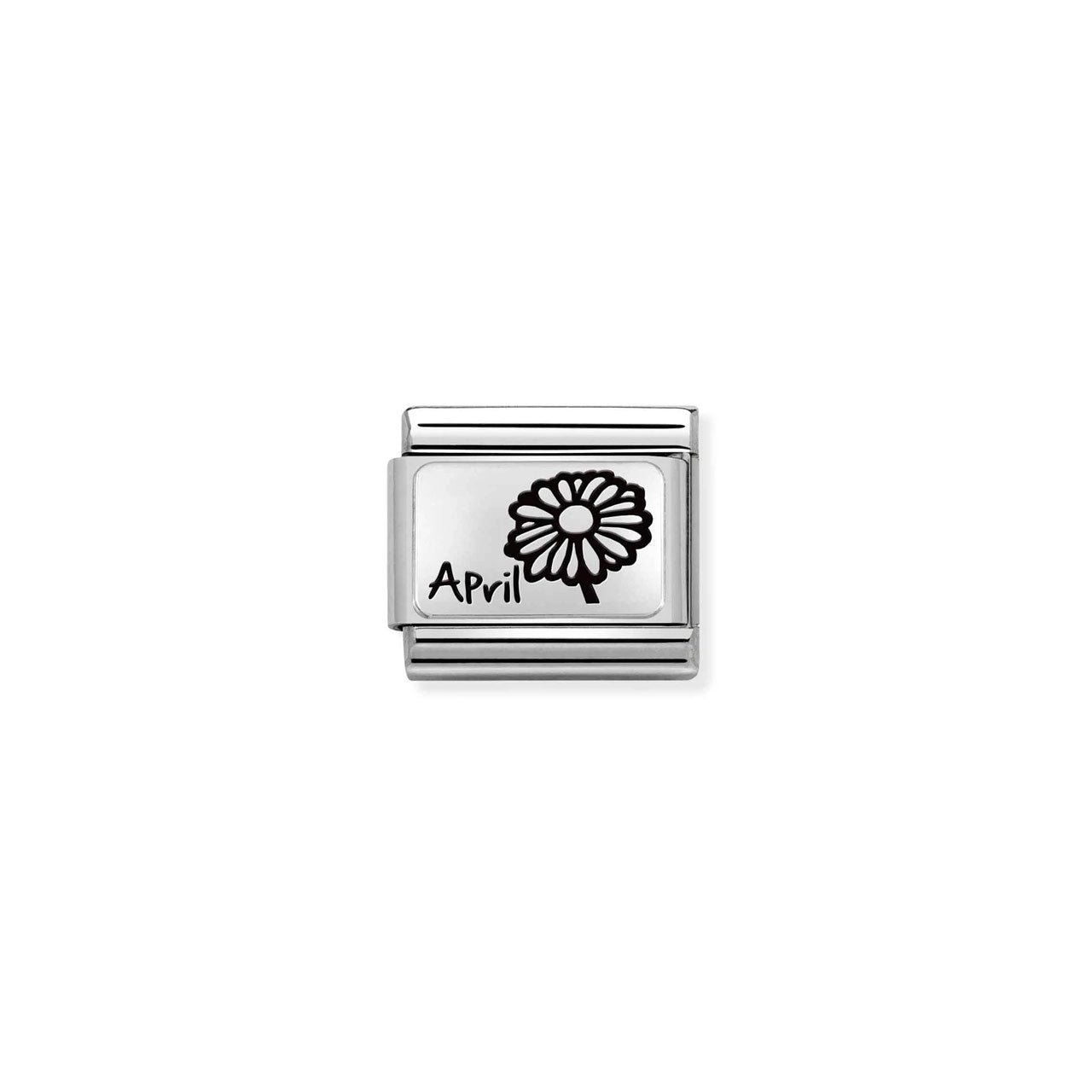 Composable Classic Link 330112/16 April Flower In 925 Silver
