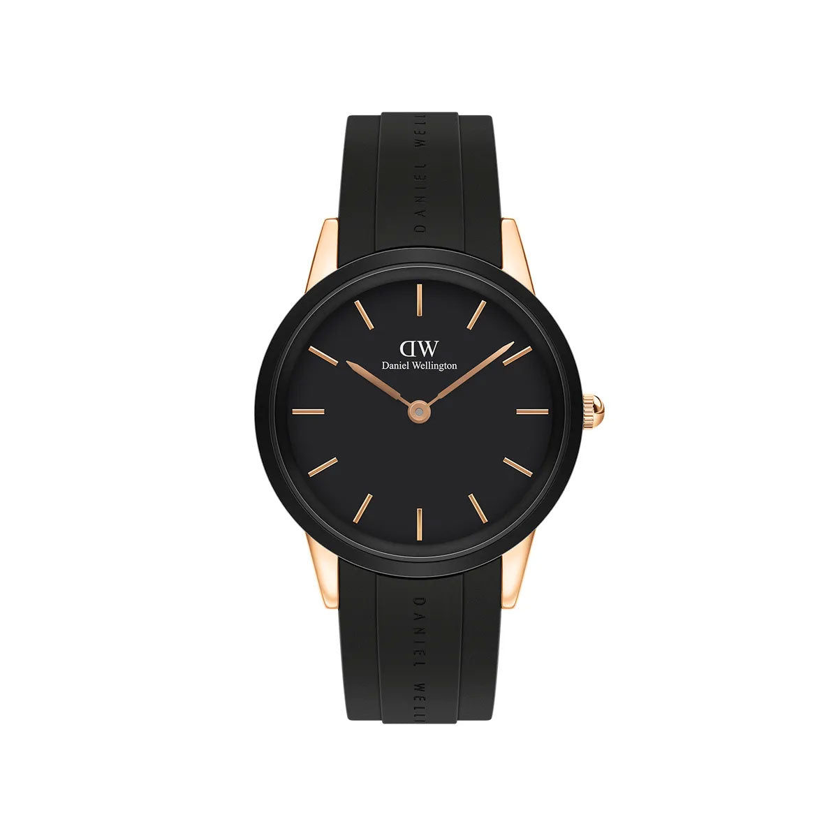Iconic Motion 40mm - Black & Rose Gold Watch