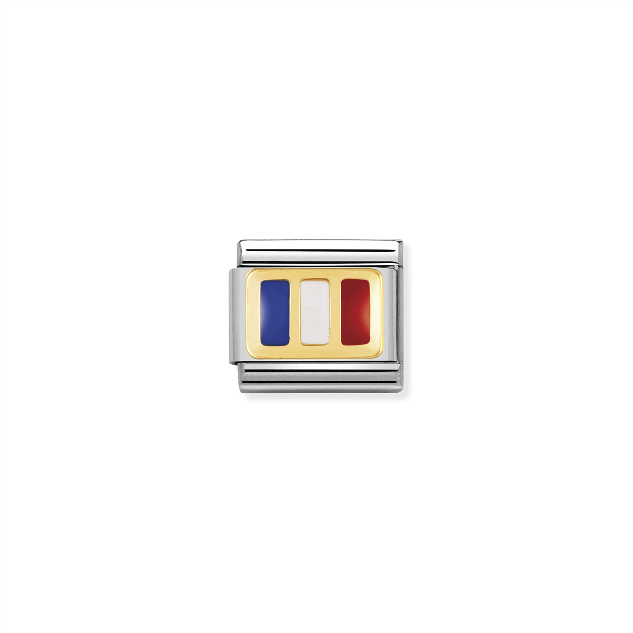 Composable Classic Link 030234/05 France Flag in 18k Gold