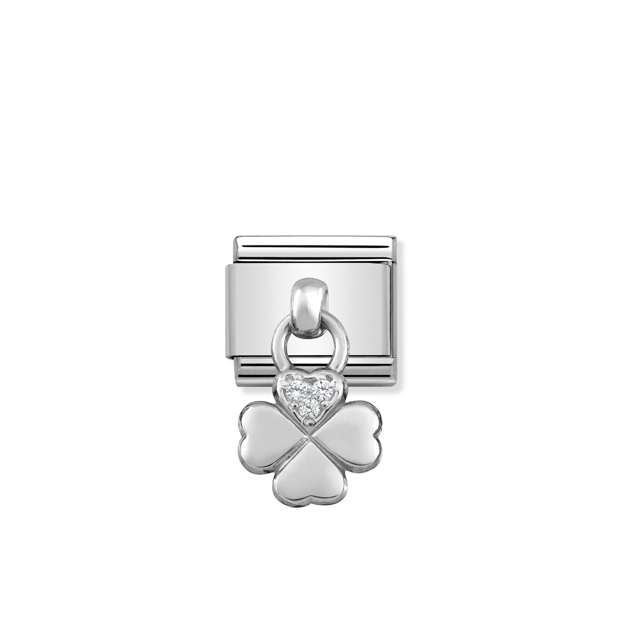 Composable Classic Link 331800/02 Silver Pendant Clover