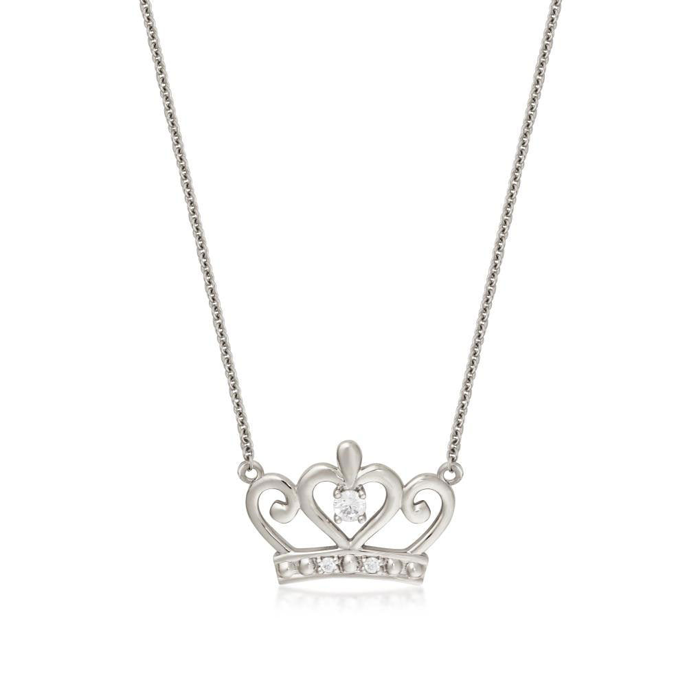 Sterling Silver Princess Necklace