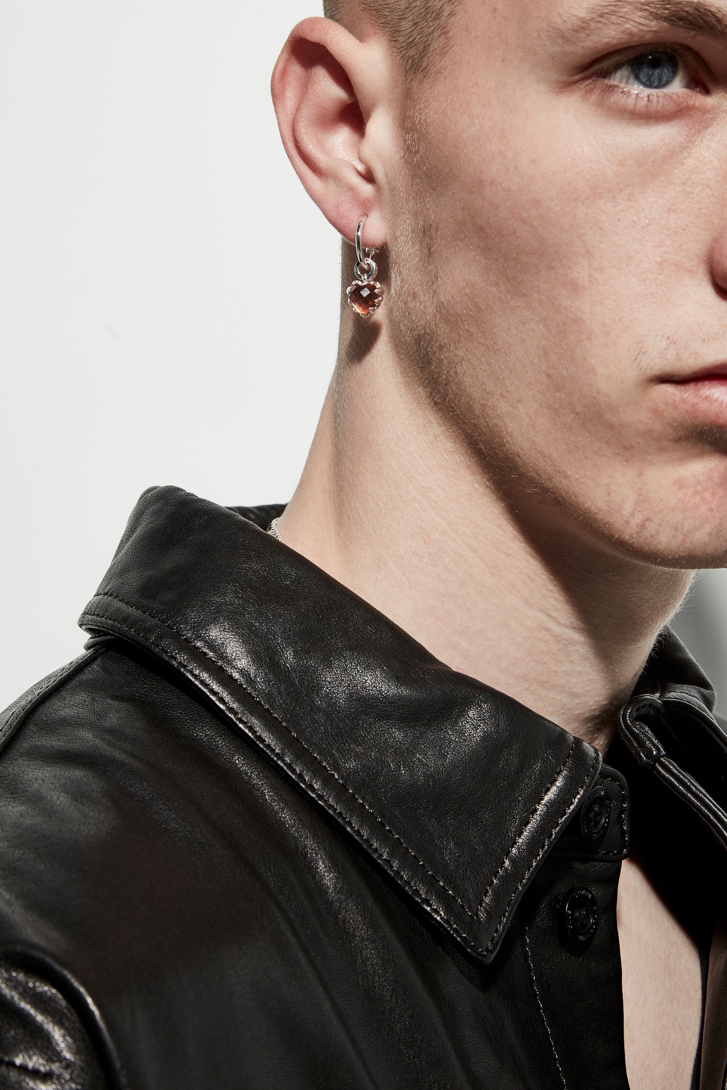 Love Anchor Earrings Citrine