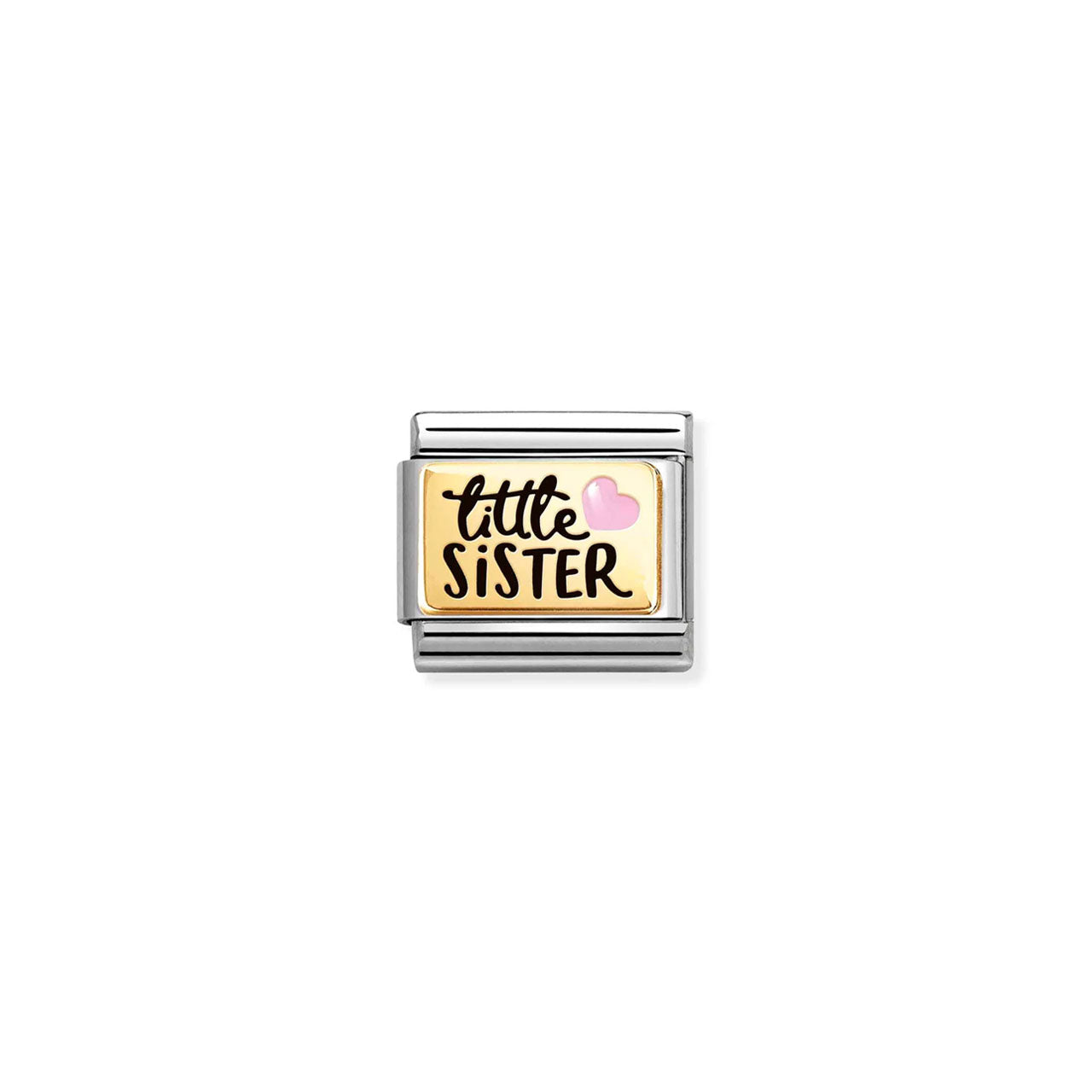 Composable Classic Link 030289/06 Little Sister In 18K Gold And Enamel