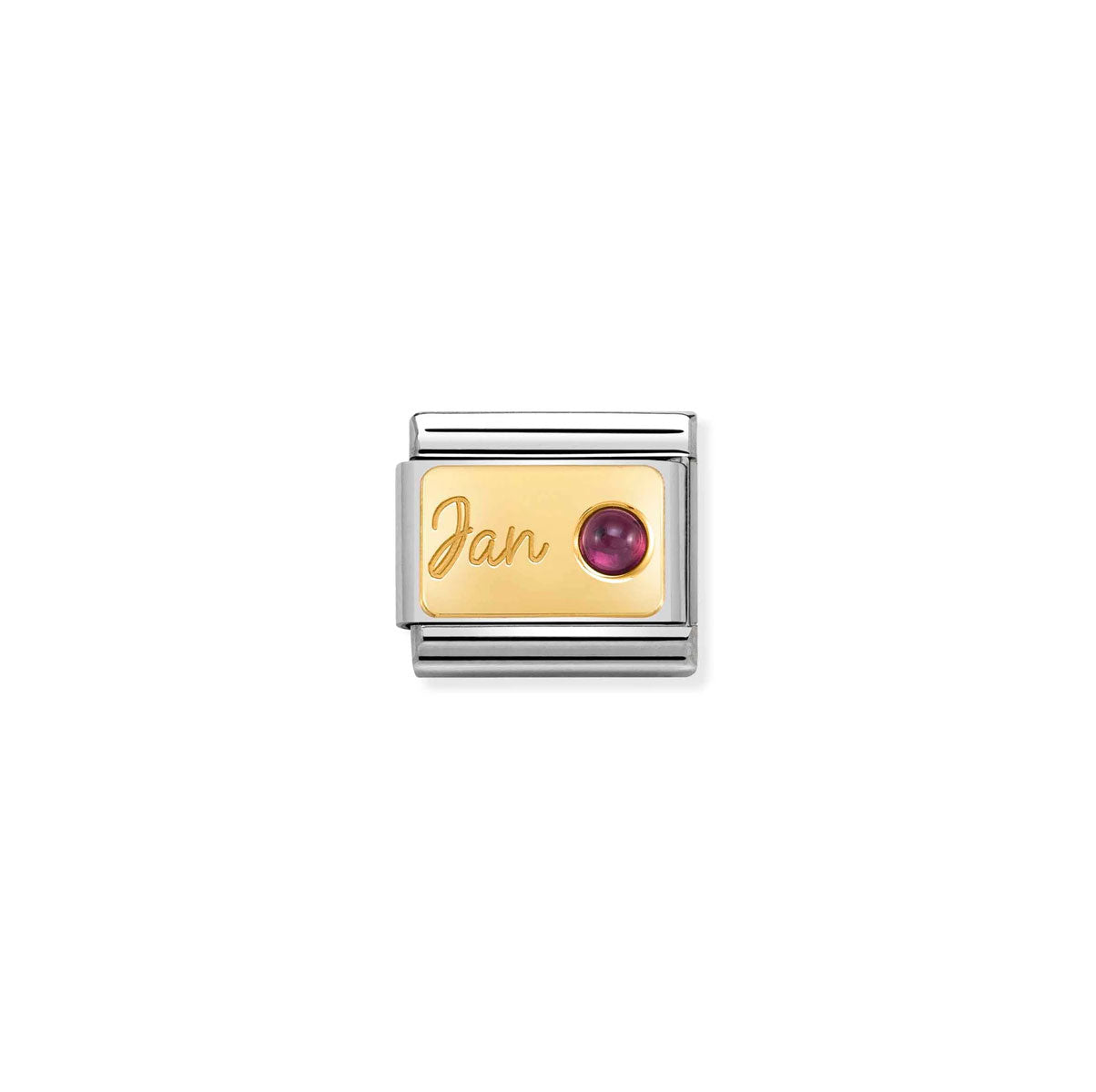 Composable Classic Link 030519/01 January Garnet In 18k Gold