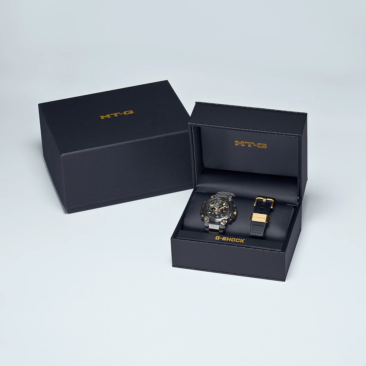 G-Shock MT-G - Black & Gold Carbon Fibre Watch - MTGB3000BDE-1A