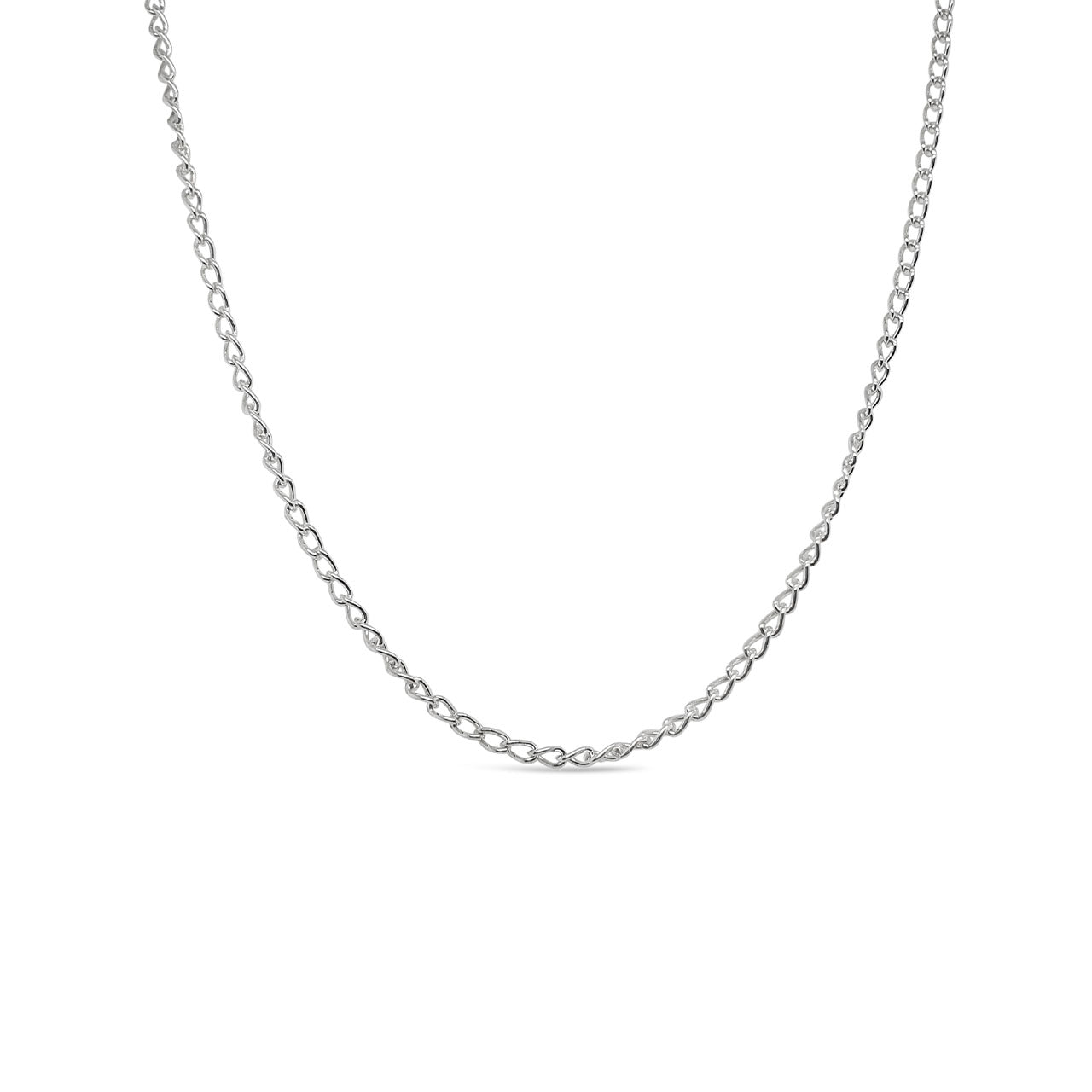 Sterling Silver LC60 Long Curb Chain