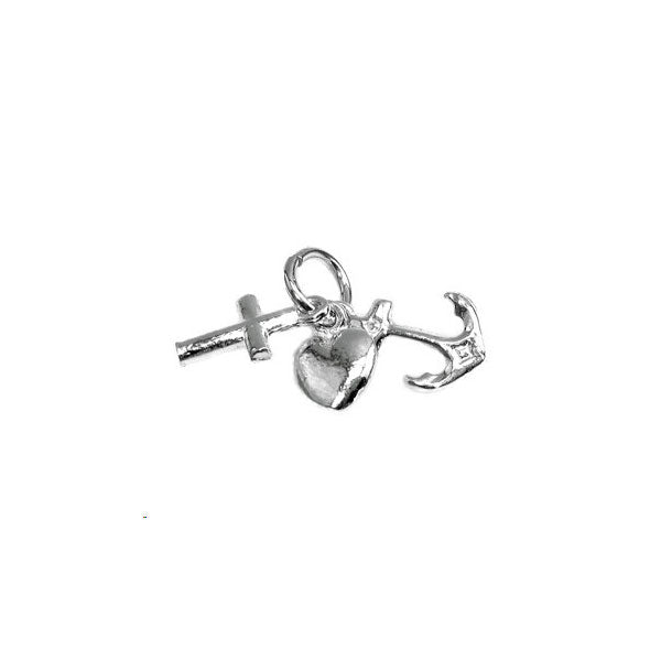 Faith, Hope & Charity Charm