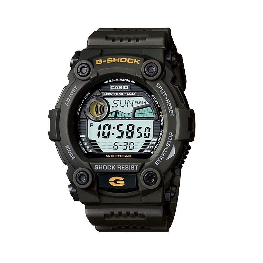 G-Shock Gulfman - Dark Green & Black - G7900-3D
